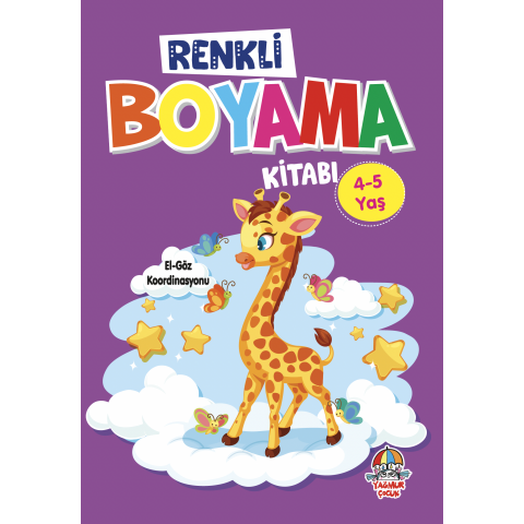 RENKLİ BOYAMA KİTABI (4-5 yaş)