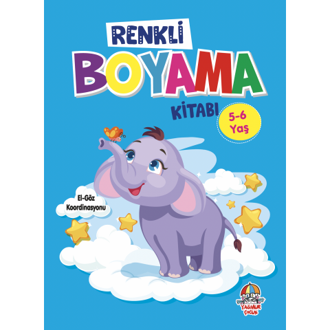 RENKLİ BOYAMA KİTABI (5-6 yaş)